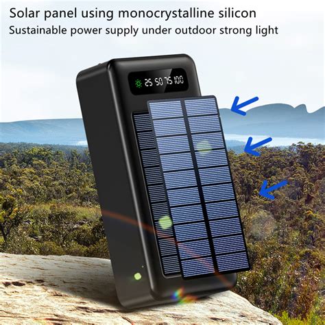 Waterproof 30000mah solar power bank – BrightMeil online store