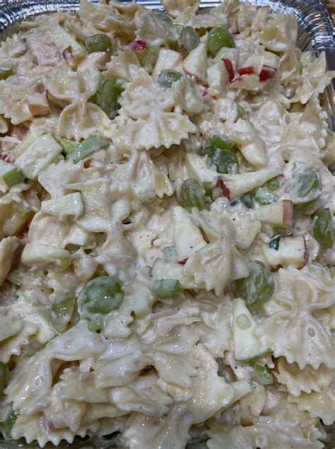 Chicken Bow Tie Pasta Salad – Curbside Caterers