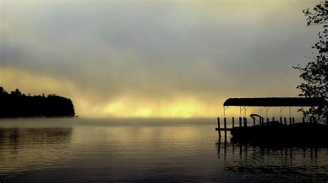 Sunrise On Lake Winnipesaukee Photograph By Tom Strutz Fine Art America