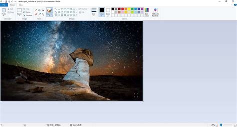 memasukkan  gambar   microsoft paint