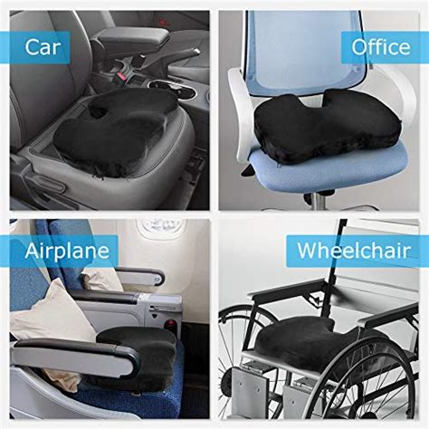 Levesolls Seat Cushion For Office Chair Memory Foam Coccyx Chair