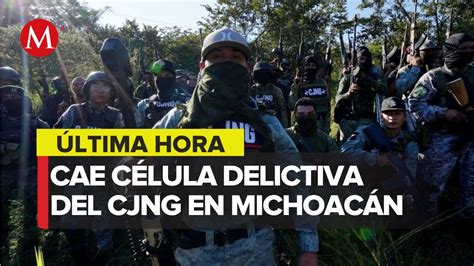 Detienen A 13 Presuntos Integrantes Del Cjng Tras Operativo En Uruapan