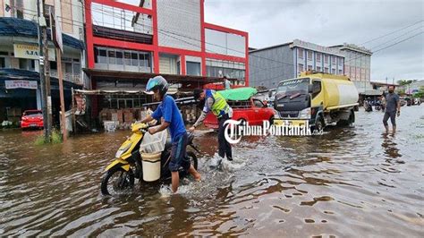 Sejumlah Wilayah Di Sekitaran Kota Ketapang Digenangi Air Bayi