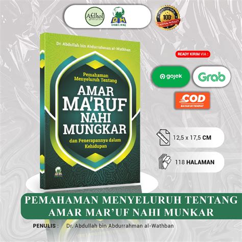 Jual Pemahaman Menyeluruh Tentang Amar Maruf Nahi Munkar Dan