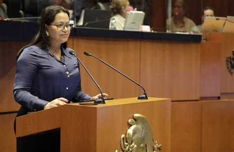 Versión estenográfica de la participación de la senadora María Merced