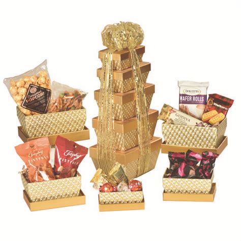 Holiday Snack Tower Surrey T Baskets