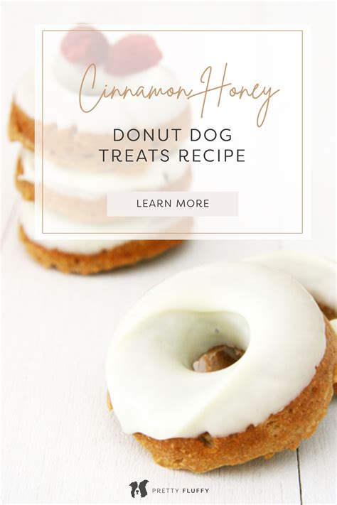 Cinnamon And Honey Dog Donuts Recipe Pretty Fluffy Healthy Dog Treats