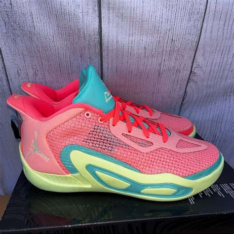 Jordan Shoes New Jt Jayson Tatum 1 Pink Lemonade Basketball Sneaker