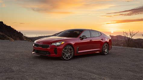 Kia Stinger 4k Car Red Car Kia Sport Car Hd Wallpaper Rare Gallery