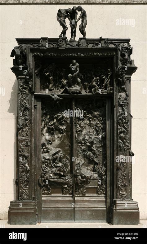 Les portes de l Enfer la porte de l Enfer conçu par le sculpteur