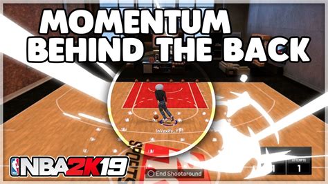 HOW TO DO MOMENTUM BEHIND THE BACK MOVE IN NBA 2K19 GET OPEN