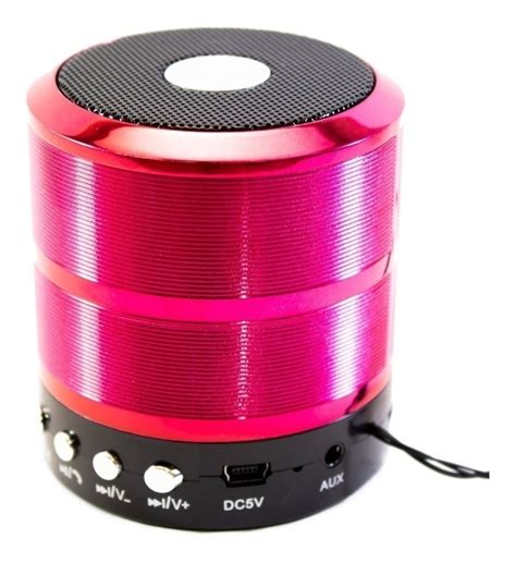 Caixinha De Som Bluetooth Ws 887 Speaker 3w Watts Pendrive Usb Sd Radio