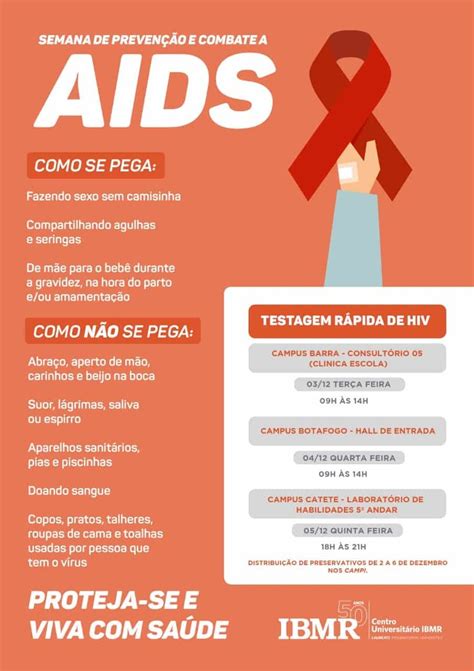 Ibmr Realiza Semana De Prevenção E Combate Ao Hiv Aids Cineplaneta