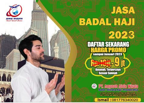 Jasa Badal Haji Terpercaya Sesuai Sunnah Pasti Umrah