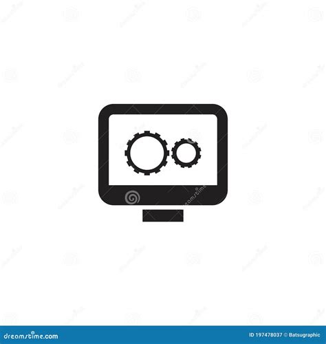 Web Development Vector Logo Design Template Stock Vector - Illustration ...