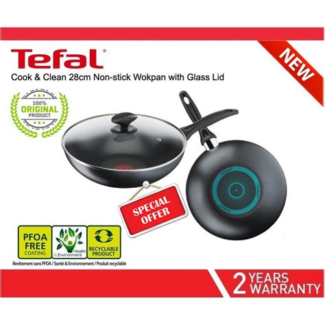 Special Offer Tefal Premium Cook Clean Cm Non Stick Wokpan With