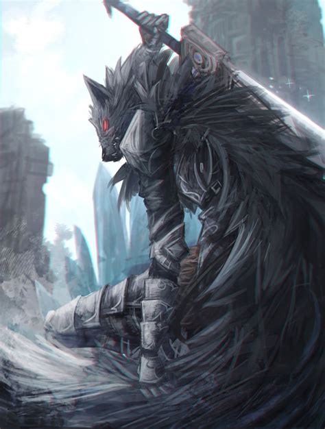 Blaidd The Half Wolf Elden Ring Drawn By Franlol Danbooru