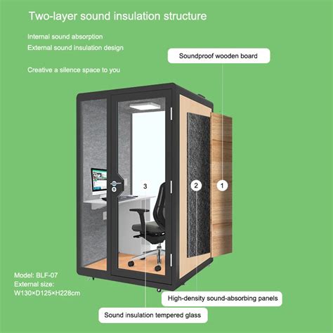 Soundproof Office Pod Sound Proof Modern Office Acoustic Soft Curved & Sofa For Team ...