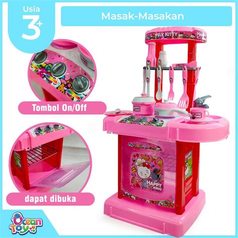 Jual Masak Masakan Mainan Anak Happy Cooking Motif Kartun