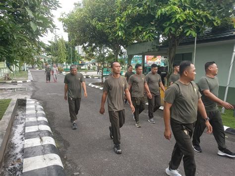 Kodim 1015 Sampit Gelar Jum At Sehat Dengan Olahraga Bersama Kontrol News