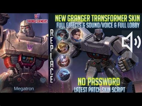 Granger All Skin To Transformer Skin Script No Password YouTube