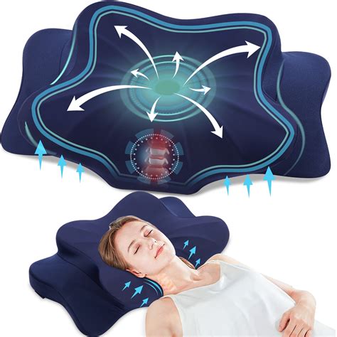 Donama Cervical Pillow For Neck Pain Relief Contour Memory Foam