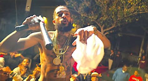 Nipsey Hussles Hussle And Motivate Video Depicts A Brazen Heist