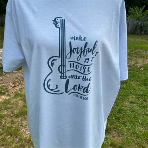 Make Joyful Noise Unto The Lord Svg Christian Svg Joy Svg Guitar Svg Etsy