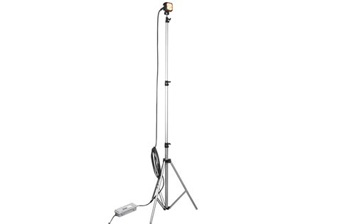 Larson Electronics 25W Amber LED Spotlight 3 5 10 Aluminum Tripod