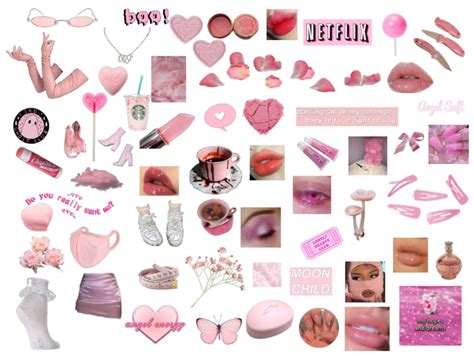 Soft Pink Aesthetic Mood Board Outfit Shoplook