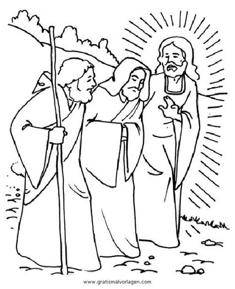 Image Result For Road To Emmaus Colouring Page Free Bible Verse