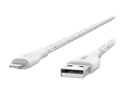 Cable Belkin Duratek De Conector Apple Lightning A Usb A Con Cinta