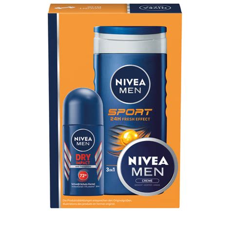 Nivea Men Geschenkset Sport Box Haar Shop Ch