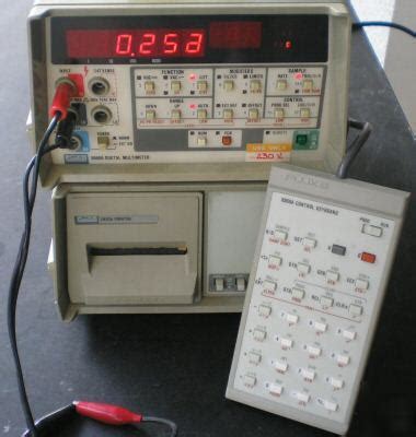 Fluke A Digital Multimeter Printer A Keyboard