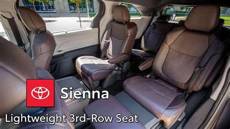 2021 Toyota Sienna Removable Seats