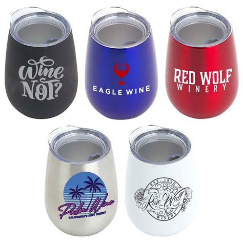 Oz Vacuum Insulated Stainless Steel Wine Goblet Stickersandmore