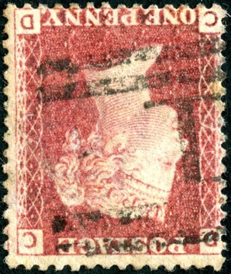 John Kinnard Stamps Sg D Red Plate Inverted Watermark Letters