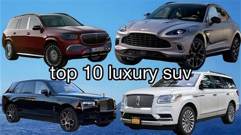 Top 10 Luxury Suv Cars Komalfactzone Youtube