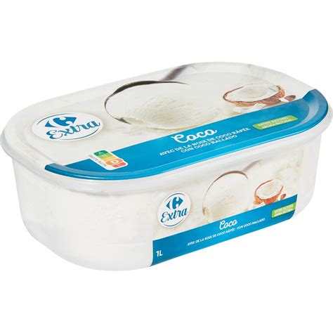 Rappel Consommateur Détail 3 Bacs de glace 1L Carrefour Extra