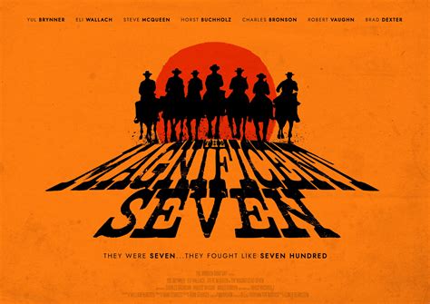 The Magnificent Seven (1960) [3508 x 2480] : r/MoviePosterPorn