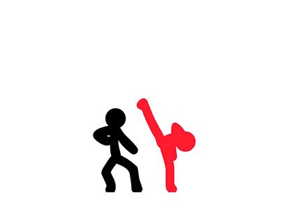 Stickman Fight 2d Animation Projects :: Photos, videos, logos ...