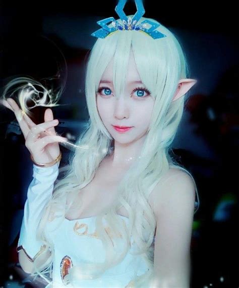 英雄联盟 风暴之怒迦娜cosplay 最爱的角色，最美的还原