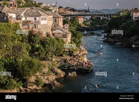 Mostar. In the old town Stock Photo - Alamy