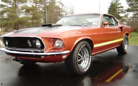 Indian Fire Red 1969 Mach 1 Ford Mustang Fastback - MustangAttitude.com Photo Detail