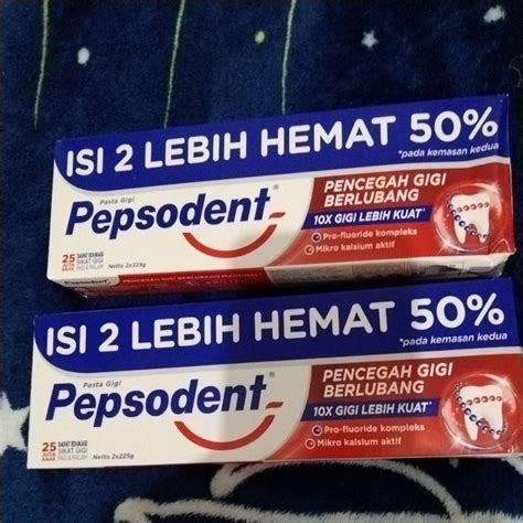 Jual Pasta Gigi Pepsodent Isi 225 Gram Termurah Shopee Indonesia