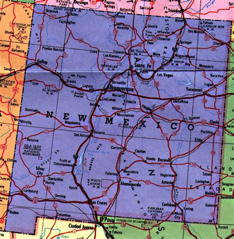 mexico state map map  mexico regional political geography