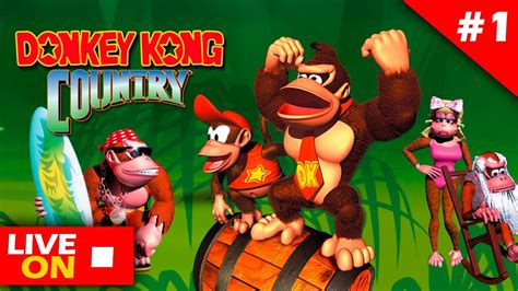 Donkey Kong Country Snes Super Nintendo Até Zerar YouTube