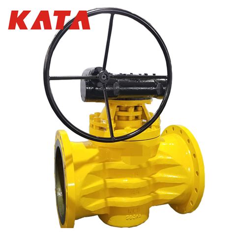 Kata Sleeve Type Soft Sealing Plug Valve Wcb China Sleeve Type