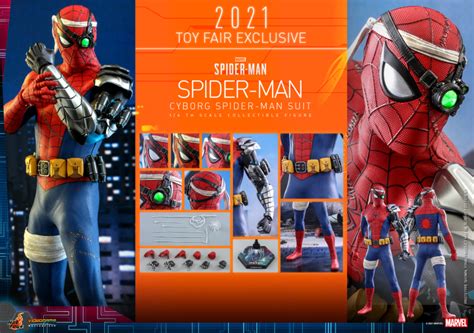 Hot Toys VGM 漫威蜘蛛人 比例蜘蛛人 改造蜘蛛人戰衣 Cyborg Spider Man Suit