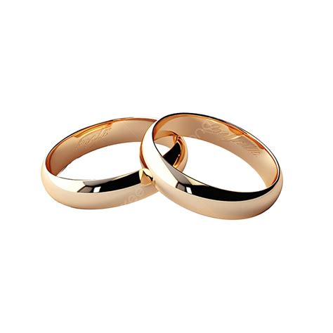 Two Wedding Rings, Wedding, Ring, Romance PNG Transparent Image and ...